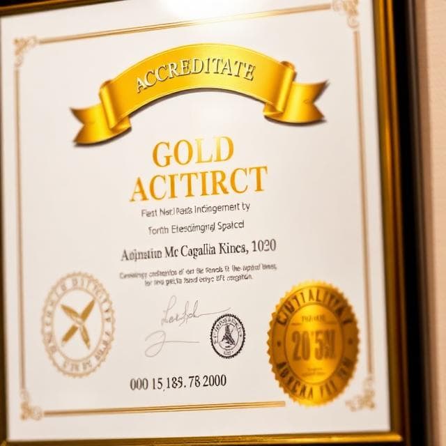 Sertifikat Akreditasi